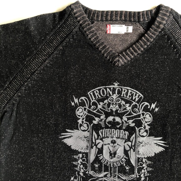 Levi’s Black V-Neck Sweater M - Picture 5 of 10